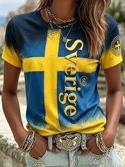 Damtröja i svensk fotboll med korta ärmarna