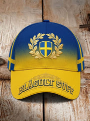 Vintage Svensk Fotbollslärd 2026 Tryckt Keps