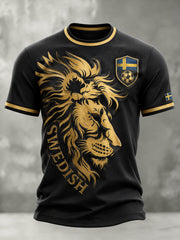 Herrarnas fotbollsmatch – hejarklackkonsttryck T-shirt