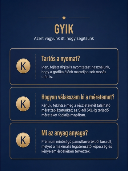 Férfi magyar Szent István-napi rövidujjas póló