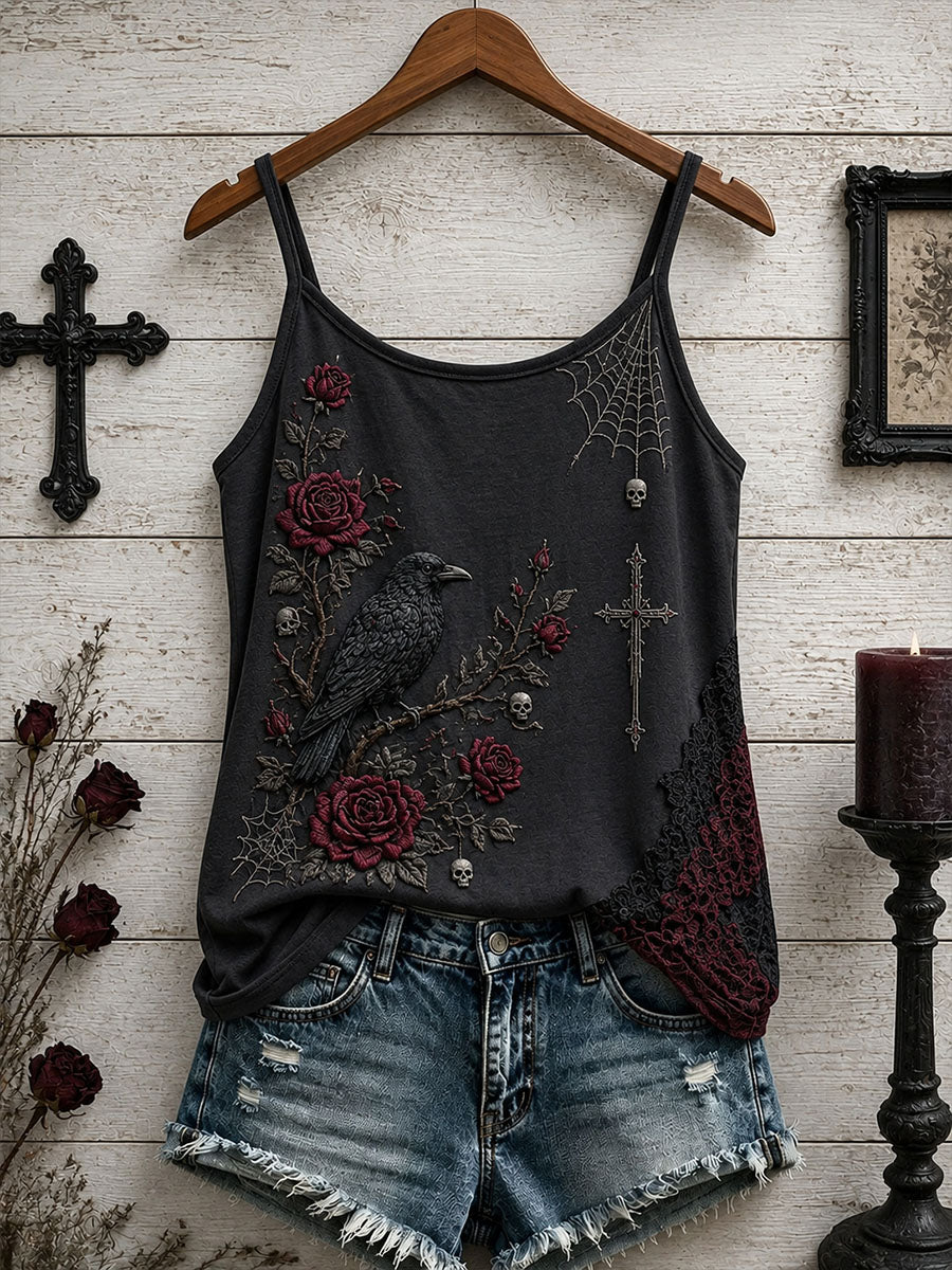 Női gótikus tank top