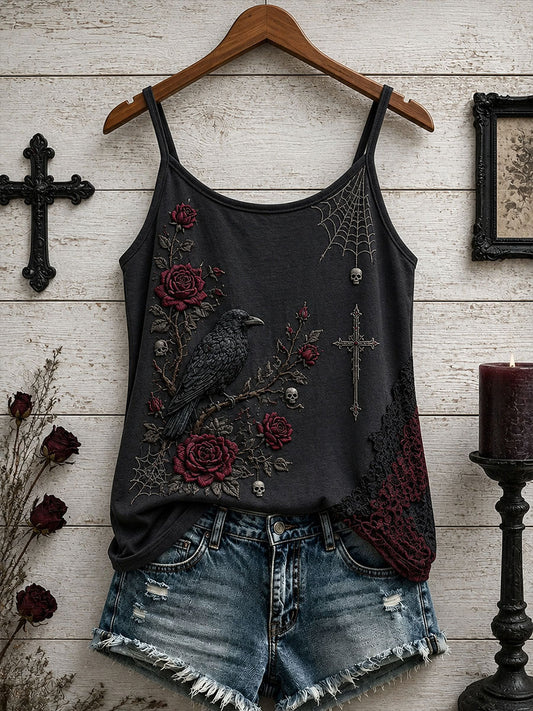 Női gótikus tank top